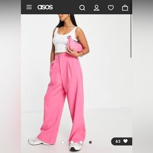 NWT ASOS Stradivarius Pink Trousers